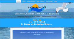 Desktop Screenshot of ilios-center.com